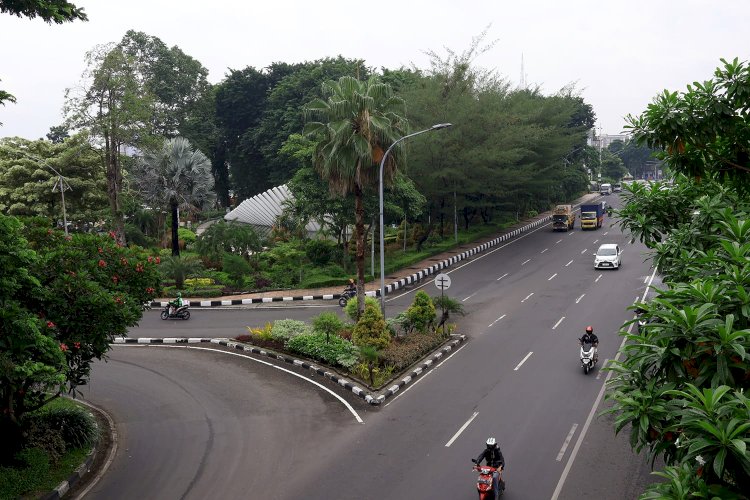 Teks foto: Bundaran Dolog/ist