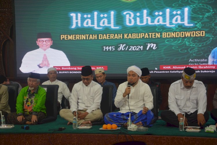 Halal Bihalal di Pendopo Bupati Bondowoso/ist
