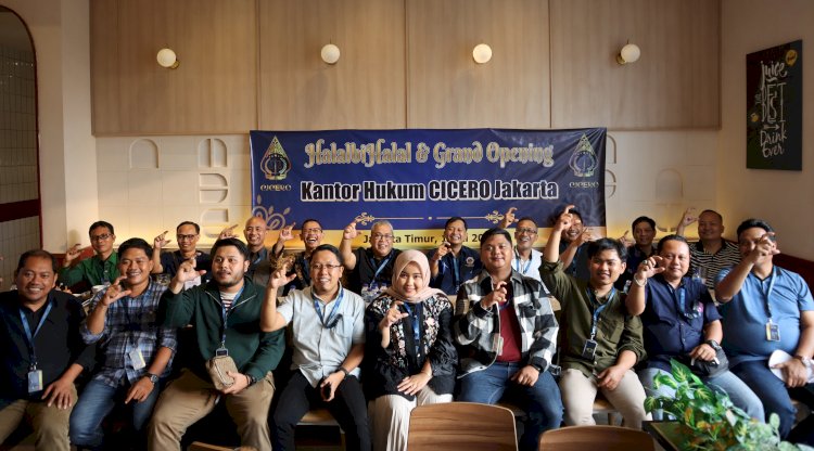 Grand opening Kantor Hukum Cicero di Pulo Gadung Jakarta Timur/ist 