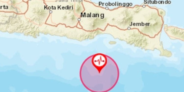 Pusat gempa/ist