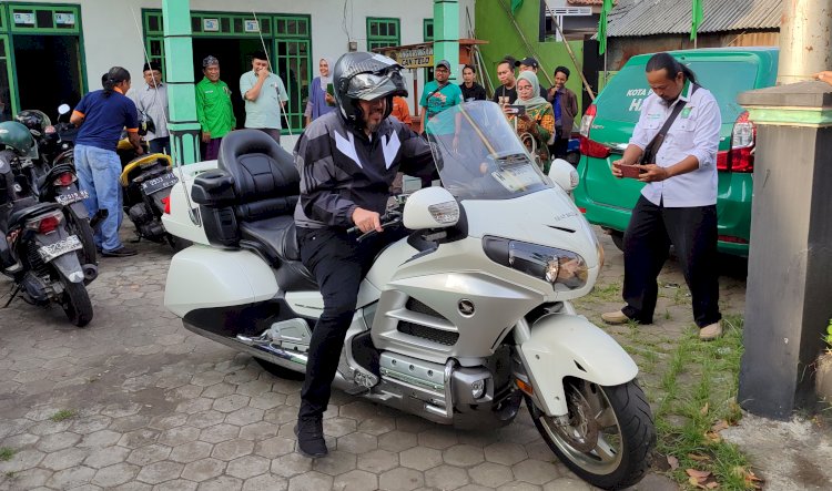 Habib Hadi usai kembalikan formulir pendaftaran di DPC PPP Kota Probolinggo/RMOLJatim