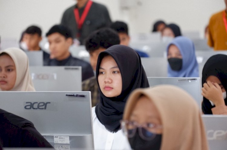 Pelaksanaan UTBK SNBK Unej Tahun 2024/RMOLJatim 