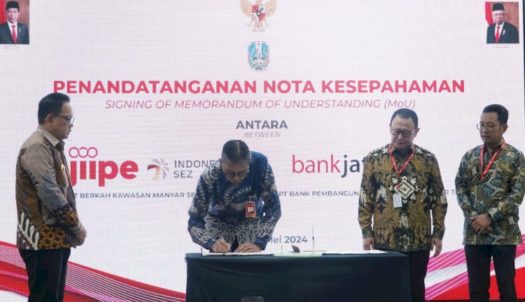 Bank Jatim-JIIPE tandatangani MoU/Ist