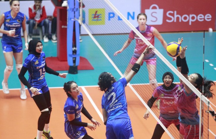 Livin Mandiri Vs Pertamina Enduro/RMOLjatim