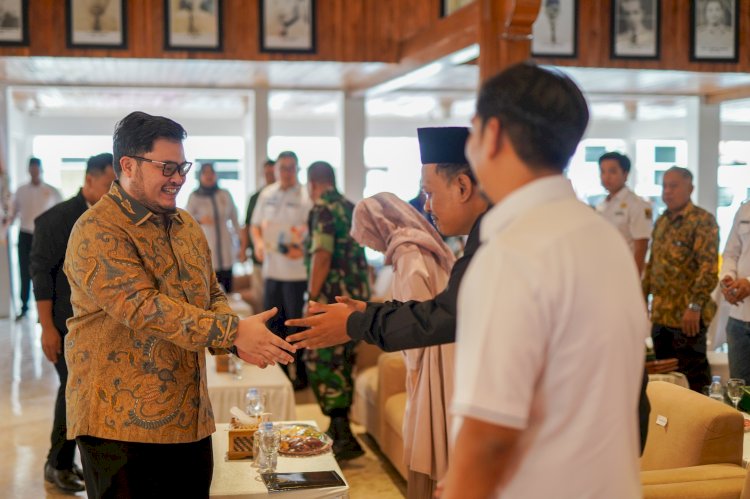  Bupati kediri saat bertemu dengan HIPMI