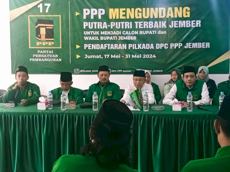 Achmad Sudiono Mendaftar Bacabup PPP,