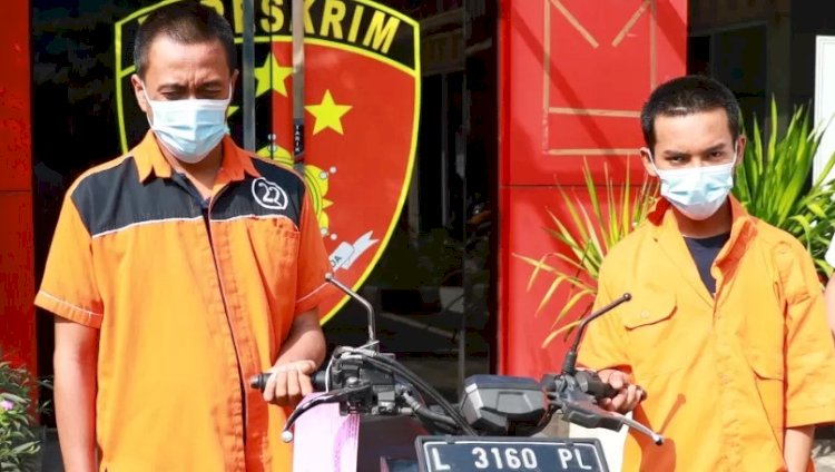 dua pelaku yang tertangkap 