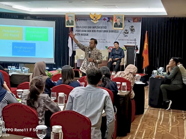 Kegiatan sosialisasi dan implementasi peraturan Bawaslu terkait pemilihan kepala Daerah/ist.