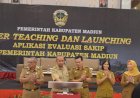 Inspektorat Kabupaten Madiun Gelar Peer Teaching dan Launching Aplikasi Evaluasi SAKIP