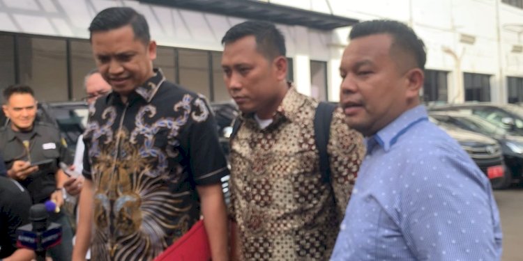 Staf Sekjen PDIP Hasto Kristiyanto, Kusnadi di Gedung KPK/RMOL