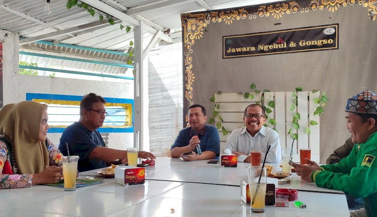 PPP Kota Probolinggo saat rilis terkait balon di sebuah rumah makan di Kota Probolinggo/Ist