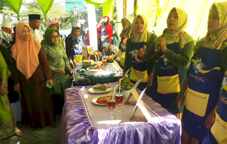 Masak Sekampung di Sukorejo Perak oleh Muslimat NU Jombang/RMOLJatim