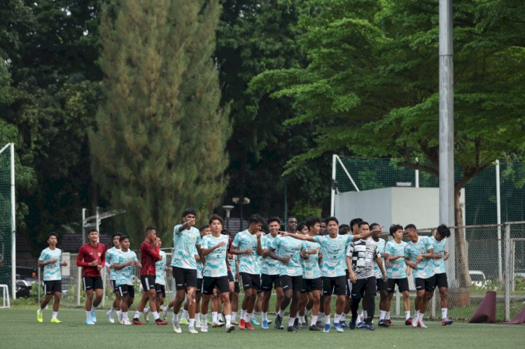 Timnas U-19 Indonesia mengikuti pelatihan jelang AFF U-19/Ist