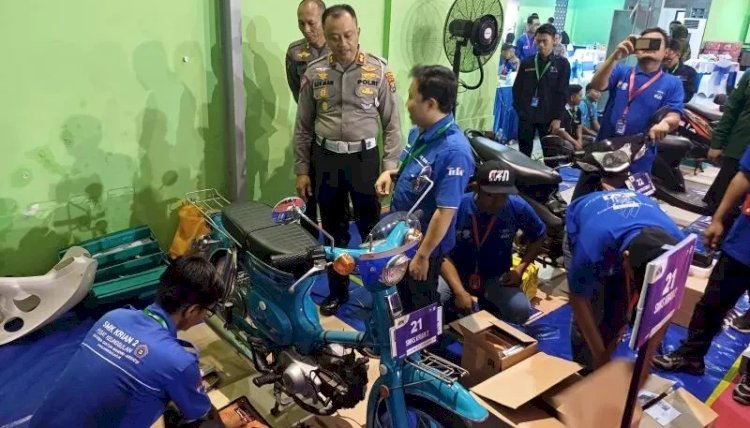 Polda Jatim menggelar Mahameru Electric Vehicle Innovation (EVI) 2024/Ist