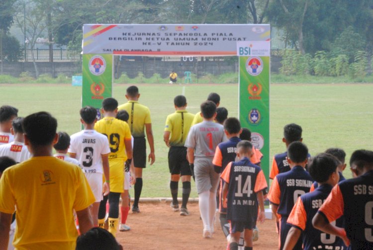 Kejuaraan Nasional Sepakbola Piala Bergilir KONI Pusat ke V tahun 2024/Ist