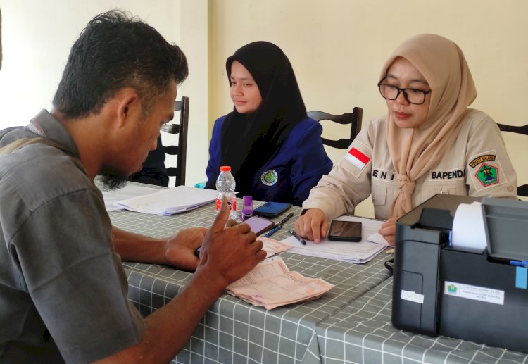 Kegiatan Pelayanan Program Singgah Perumahan Bapenda Kota Malang/RMOLJatim