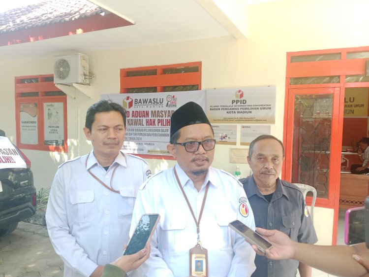 Koordinator Divisi Humas, Hukum, Pencegahan, dan Partisipasi Masyarakat Bawaslu Kota Madiun, Mohda Alfian/Ist