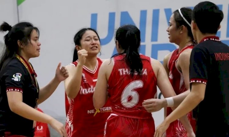 Tim basket 3x3 putri Indonesia/Ist