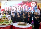Rayakan HUT ke-78 Bhayangkara, Surabaya Berkomitmen Ciptakan Lingkungan Aman dan Kondusif