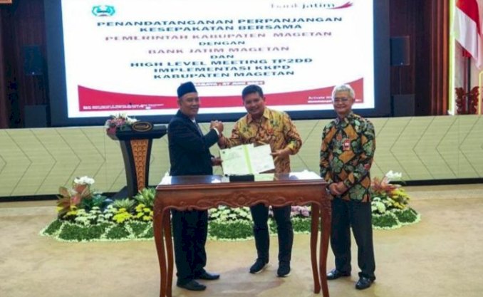 Bank Jatim dan Pemkab Magetan/Ist