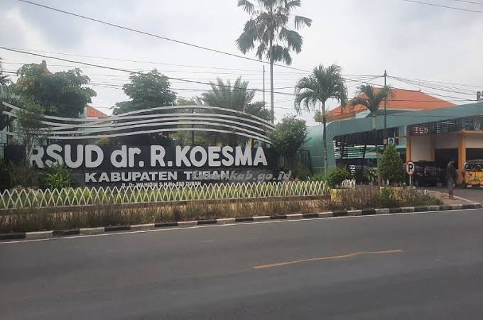 RSUD dr. R Koesma Tuban dari depan/Ist