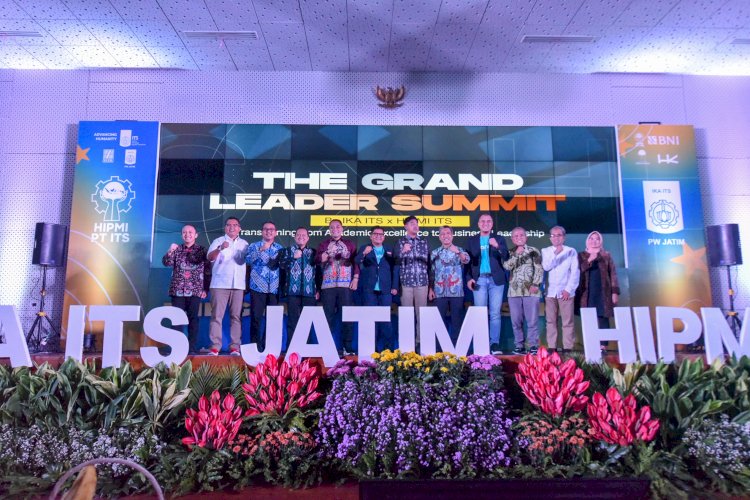 Teks foto: Wali Kota Eri menghadiri The Grand Leader Summit 2024 yang diadakan Hipmi PT ITS/ist