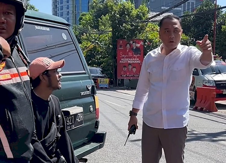 Wali Kota Eri Cahyadi menangkap jukir pasang tarif Rp35 ribu per mobil/RMOLJatim