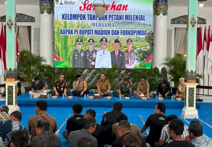 Sarasehan kelompok tani di pendopo Madiun/RMOLJatim