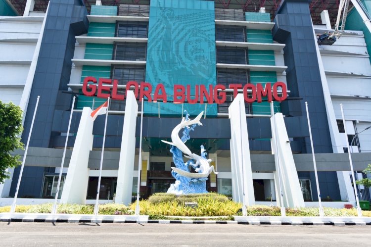 Teks foto: Gelora Bung Tomo (GBT) Surabaya/RMOLJatim