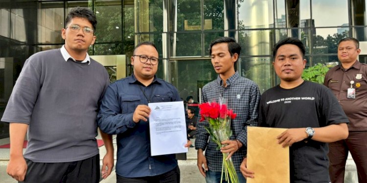 Komite Mahasiswa Madura di Gedung KPK/Ist