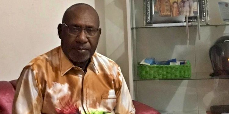 Ketua Wilayah Gereja Injili di Desa-desa Indonesia (GIDI) Pantai Utara, Pdt. Iker Rudy Tabuni/Ist