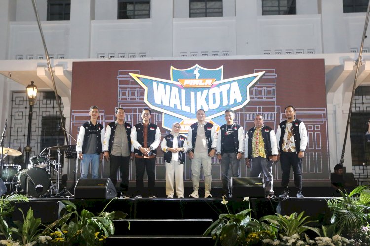 Teks foto: Kompetisi E-Sport memperebutkan Piala Wali Kota Surabaya/RMOLJatim