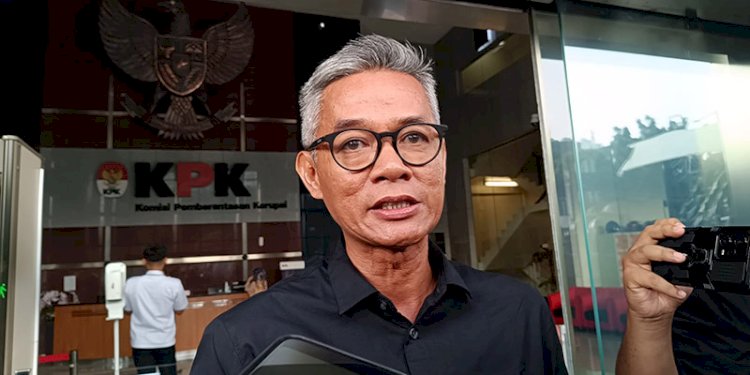Wahyu Setiawan usai menjalani pemeriksaan KPK sebagai saksi dalam kasus Harun Masiku, Senin (29/7)/RMOL