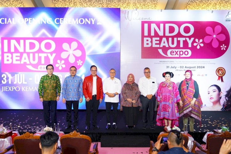 Seremoni pembukaan IndoBeauty 2024