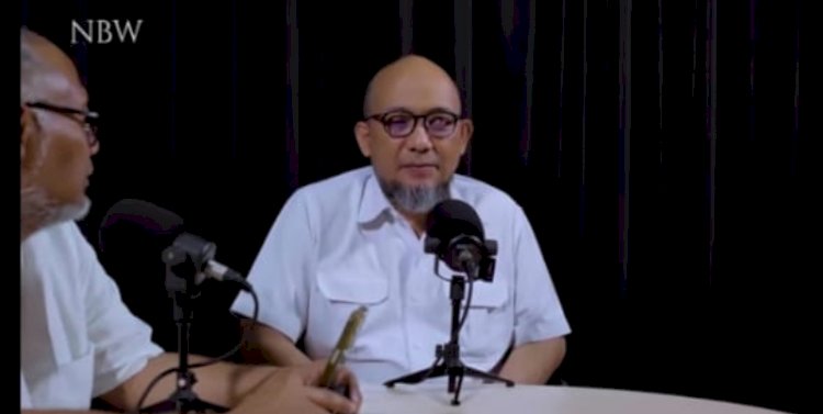 Tangkapan layar mantan penyidik senior KPK Novel Baswedan/RMOL