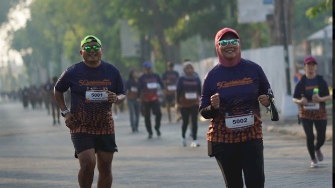 Peserta SIER industrial run 