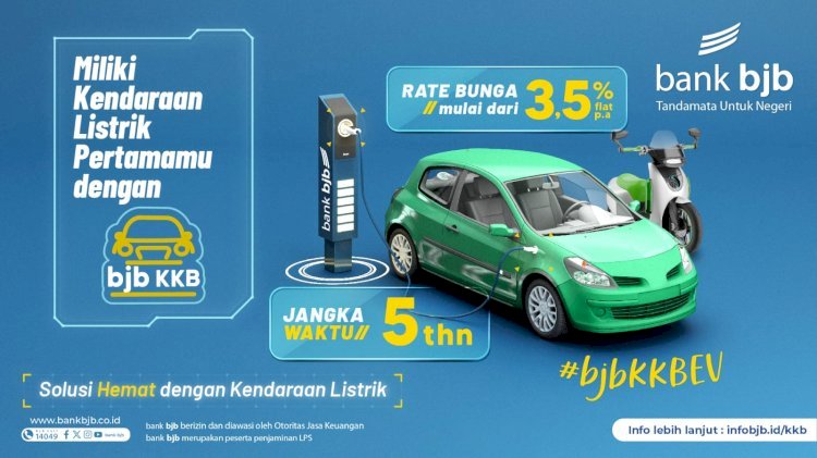 Bank bjb hadirkan bjb KKB kendaraan listrik/ Ist