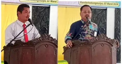 Thompson dan Purwanto sosialisasi gempur rokok ilegal di Kecamatan Bandarkedungmulyo/Ist