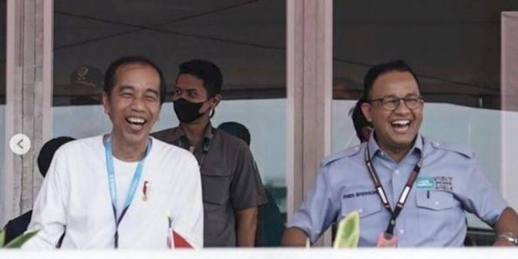 Joko Widodo dan Anies Baswedan/Ist