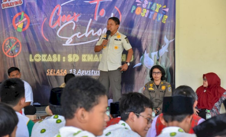 Satpol PP Goes To School di lingkungan pendidikan/ist