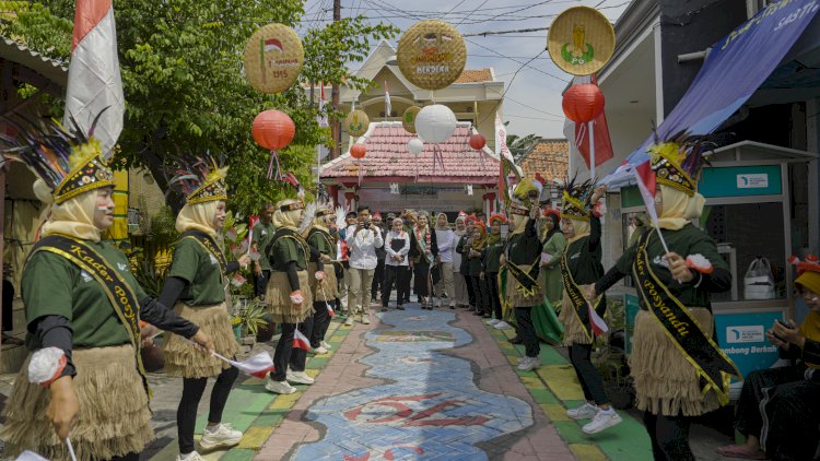 Lomba kebersihan lingkungan "Lestari Bumi" yang digelar Petrokimia Gresik/Ist