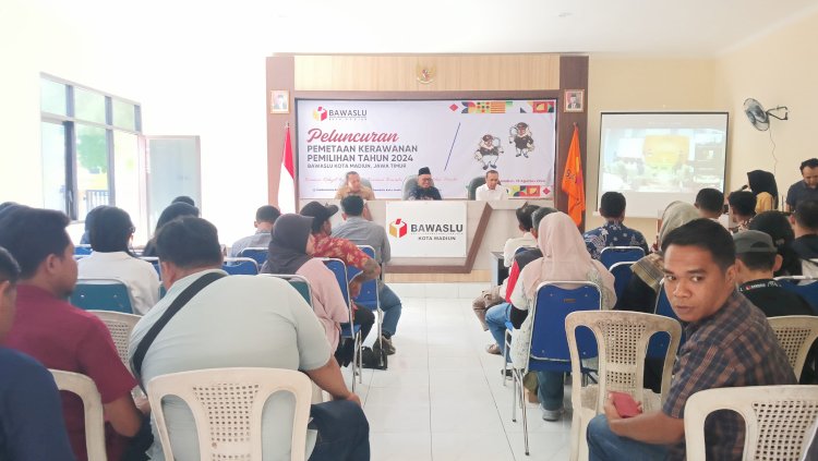 Acara peluncuran pemetaan pemilihan 2024 /RMOLJatim
