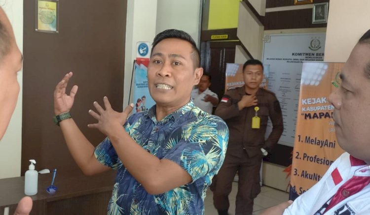 Lira saat di Kejaksaan Negeri Kabupaten Probolinggo. /RMOL Jatim 