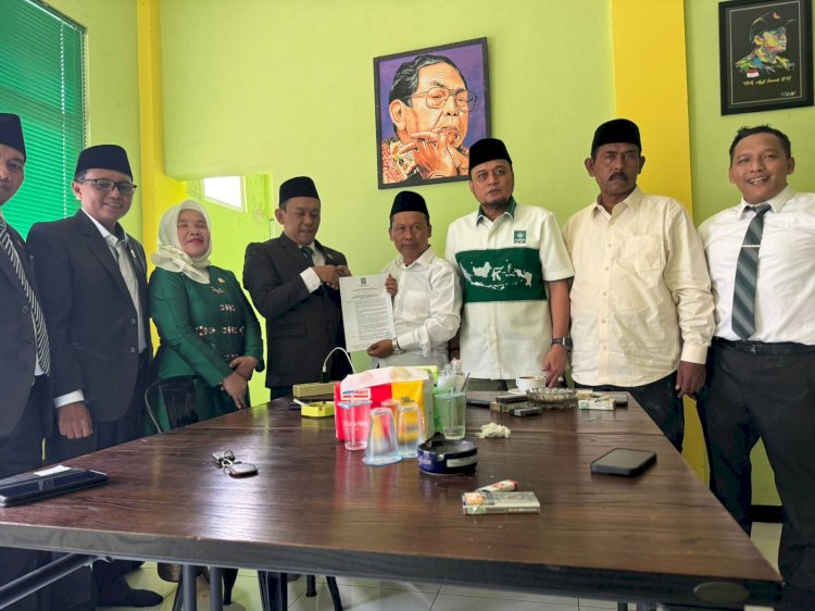 Ayub Junaidi di Kantor DPC PKB Jember/Ist