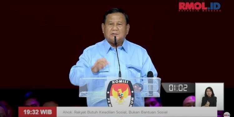 Presiden terpilih Prabowo Subianto/Ist