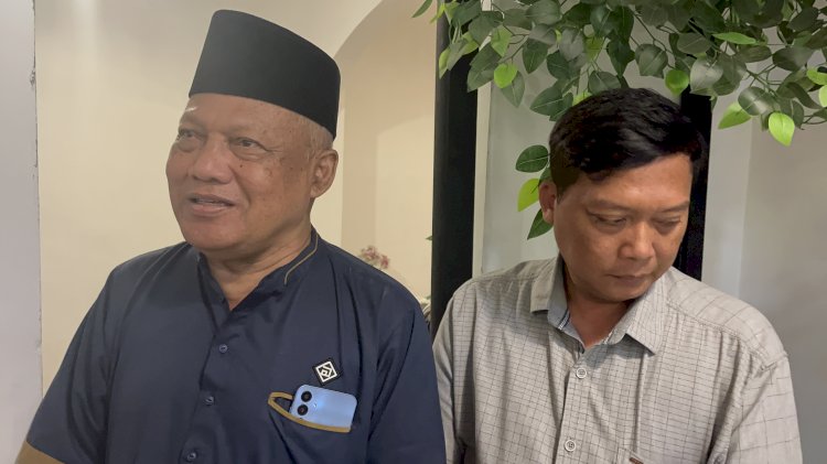 H.M Bukhori Usai Rapat Tertutup Dengan Tim 9 Amin Ina