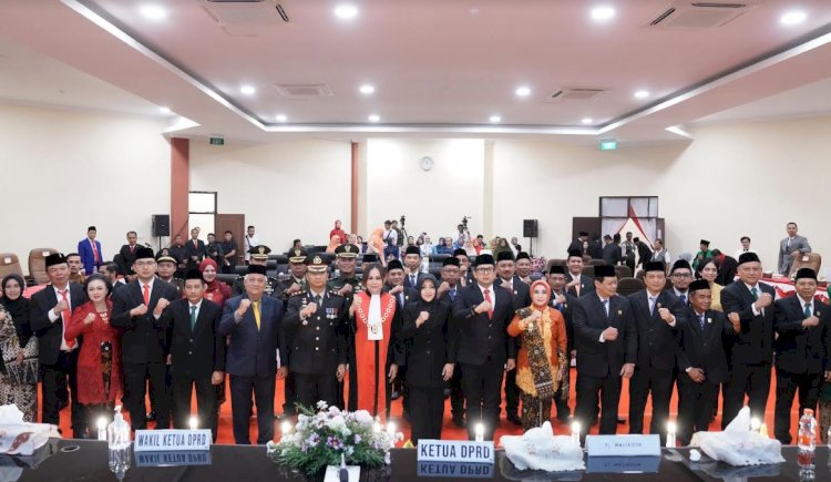 Anggota DPRD Kota Mojokerto periode 2024-2029 dilantik/ist
