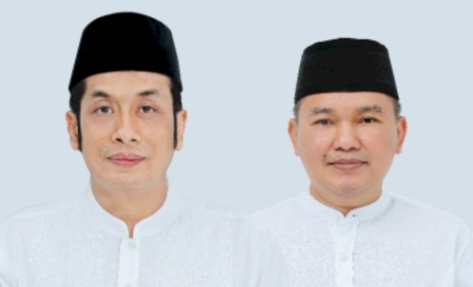 Pasangan Bonie Laksamana dan Bagus Rizki Dinarwan/Ist