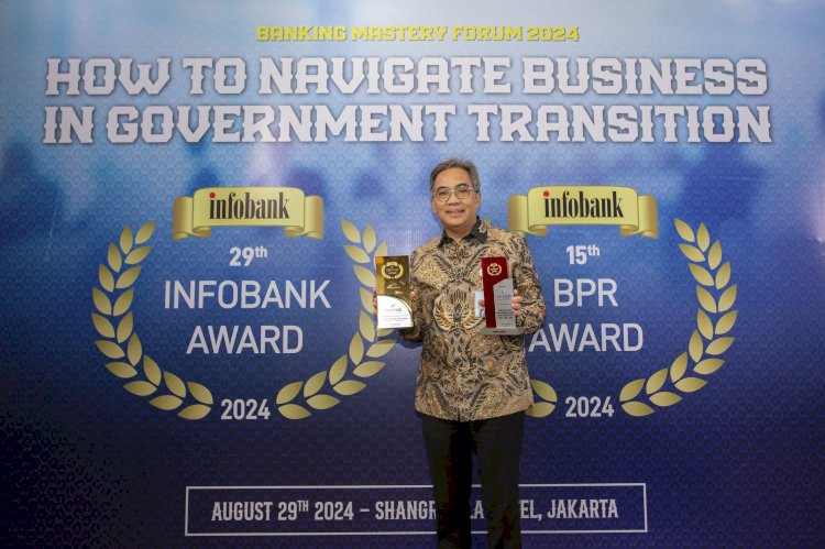 Bank BJB Raih 2 Penghargaan Dalam 29th Infobank Banking Appreciation 2024 / Istimewa