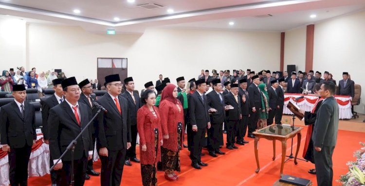     Anggota DPRD Kota Mojokerto periode 2024 – 2029 yang dilantik beberapa waktu lalu /ist